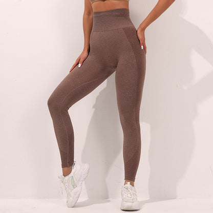 Fitness Clothes Women Autumn Yoga Peach Hip Pants Outer Wear Underwear Sports Nude Feel Yoga Ninth Pants