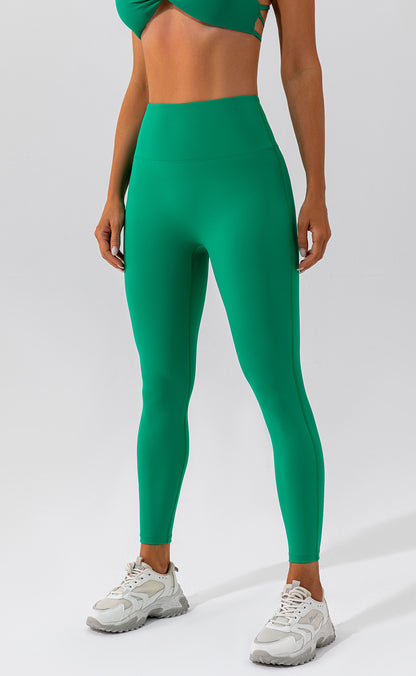 Yoga Pants Women High Waist Hip Lifting Belly Contracting Fitness Pants Running Sports Slim up Pants Solid