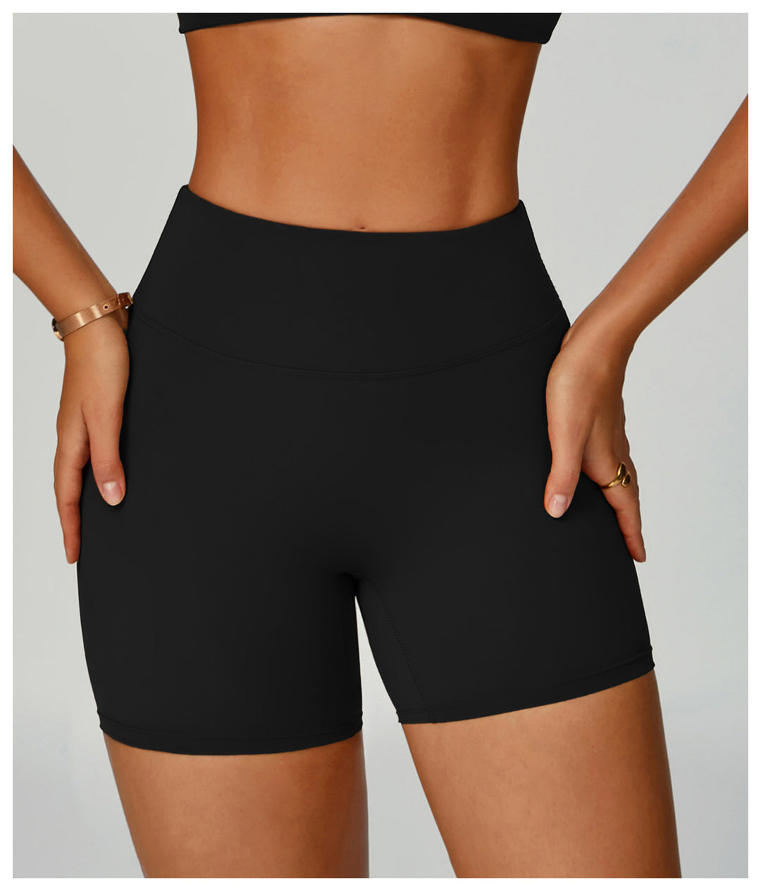 Sollinarry Sports Shorts Sustainable Recycled High Waist Workout Shorts Women Outdoor Running Sports Yoga Pants