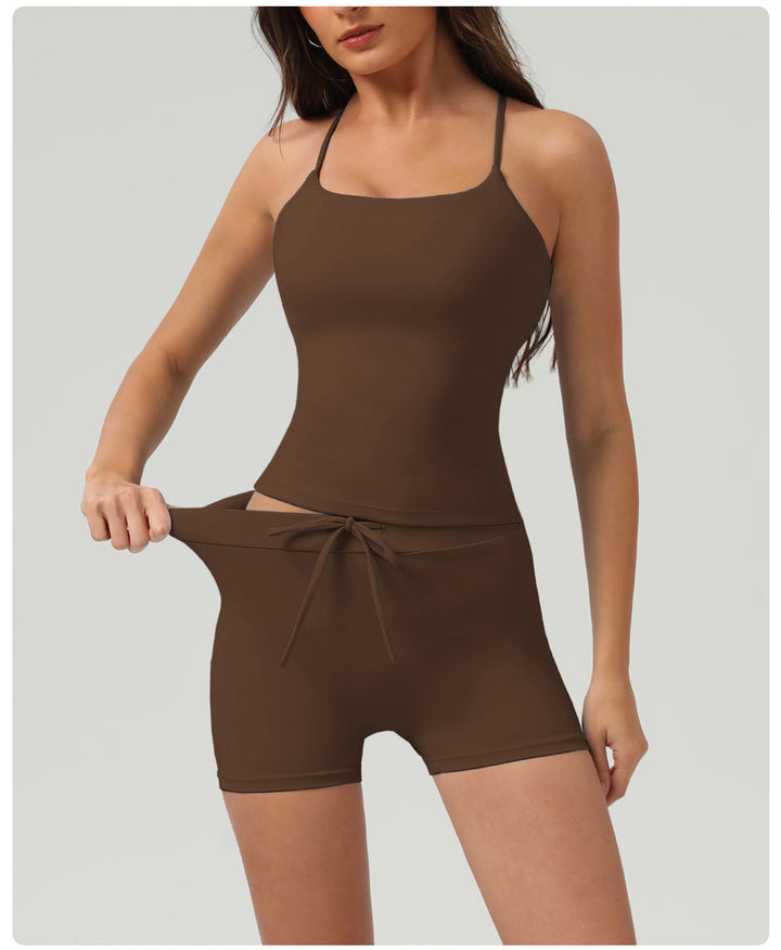 Nude Feel Hip Lifting Yoga Shorts High Waist Belly Contracting Fitness Pants Women Quick Drying Tight Sports Running Shorts
