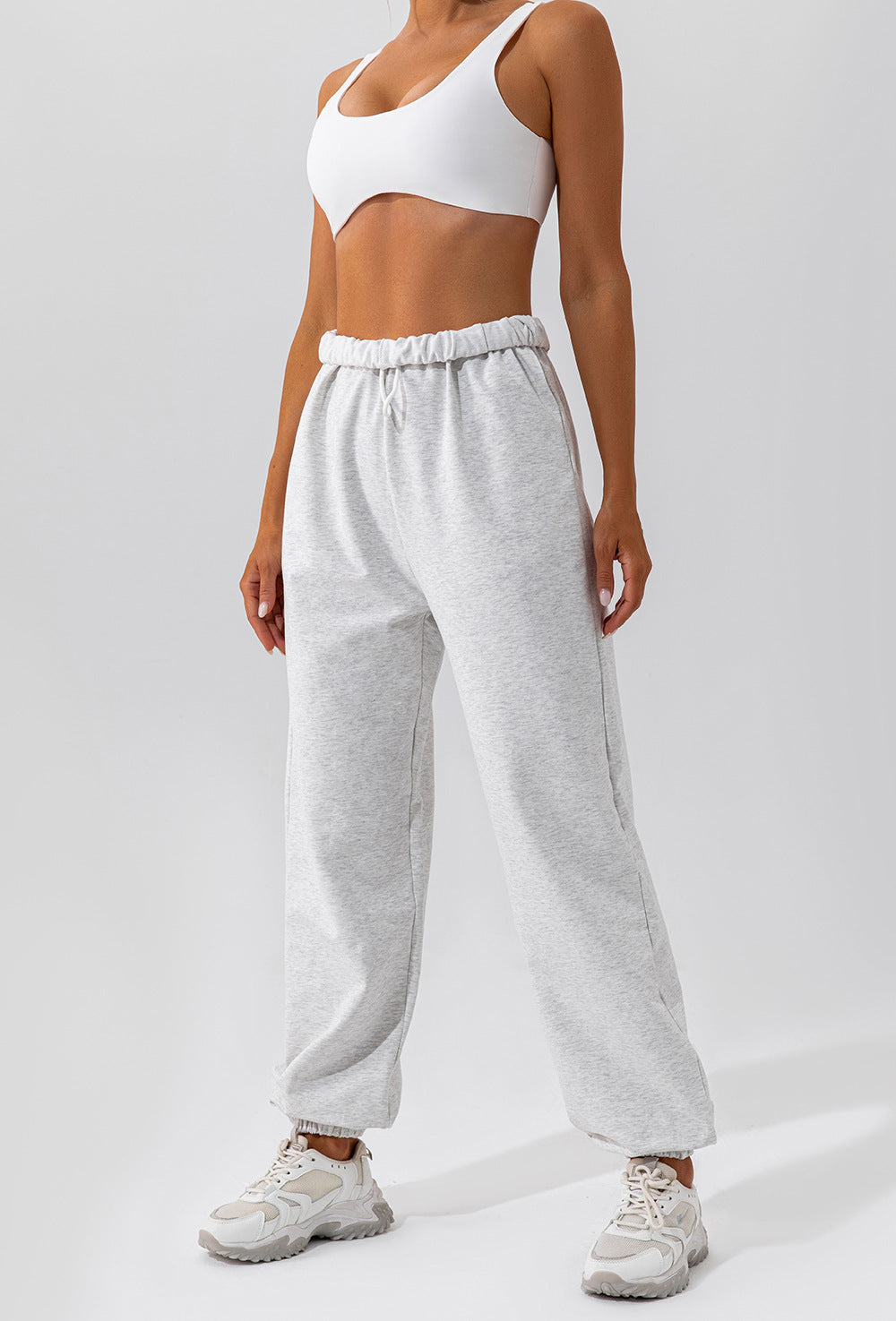 Spring Summer Girdle Loose Track Sweatpants Women Outdoor Dance Casual Trousers Office All Matching Straight Sweatpants Women