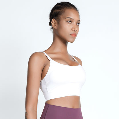 Sports Underwear for Women Spring Summer High Strength Beauty Back Fitness Vest Shaping Push up Yoga Bra Can Be Worn outside