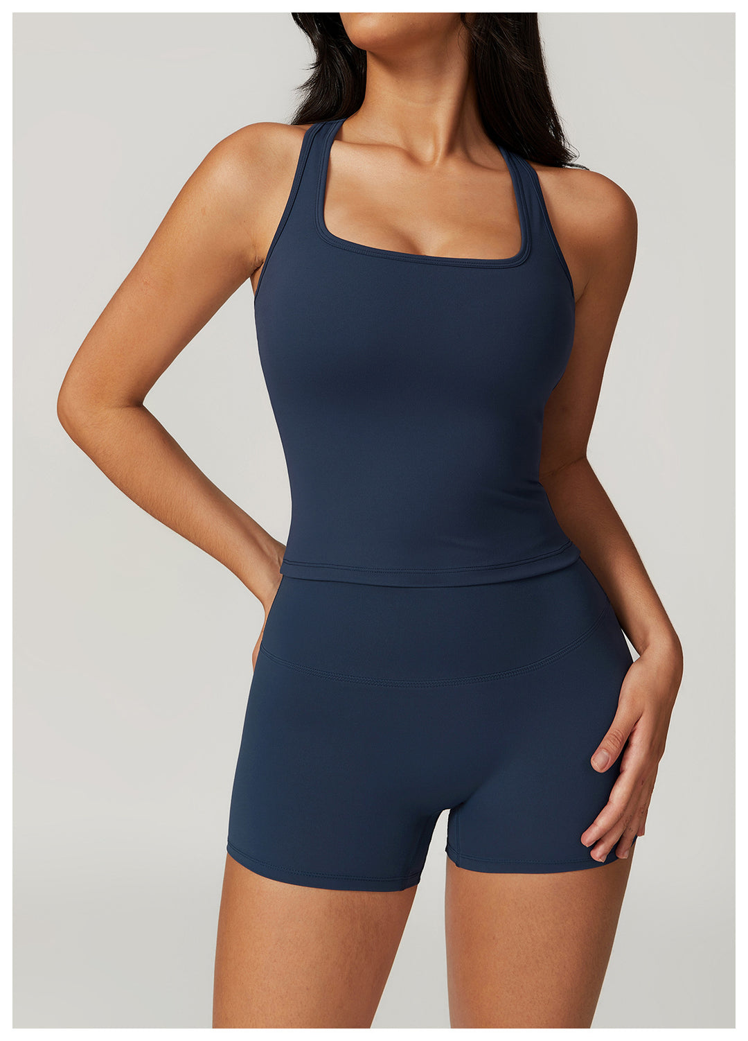 Sollinarry Brushed H Shaped Beauty Back Sports Vest Women Tight Quick Dry Casual Running Fitness Top Yoga Clothes