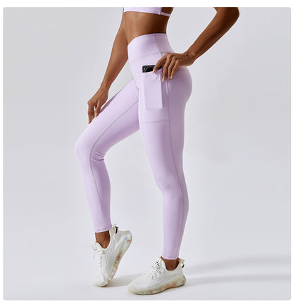 Fitness Pants Criss Cross Waist Head Skinny Running Sports Pants Women
