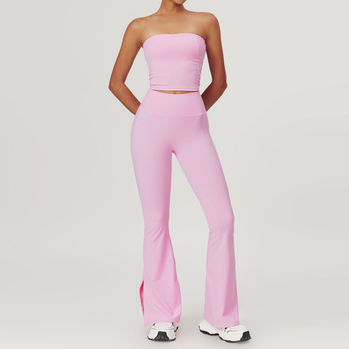 Vest Trousers Cherry Blossom Powder
