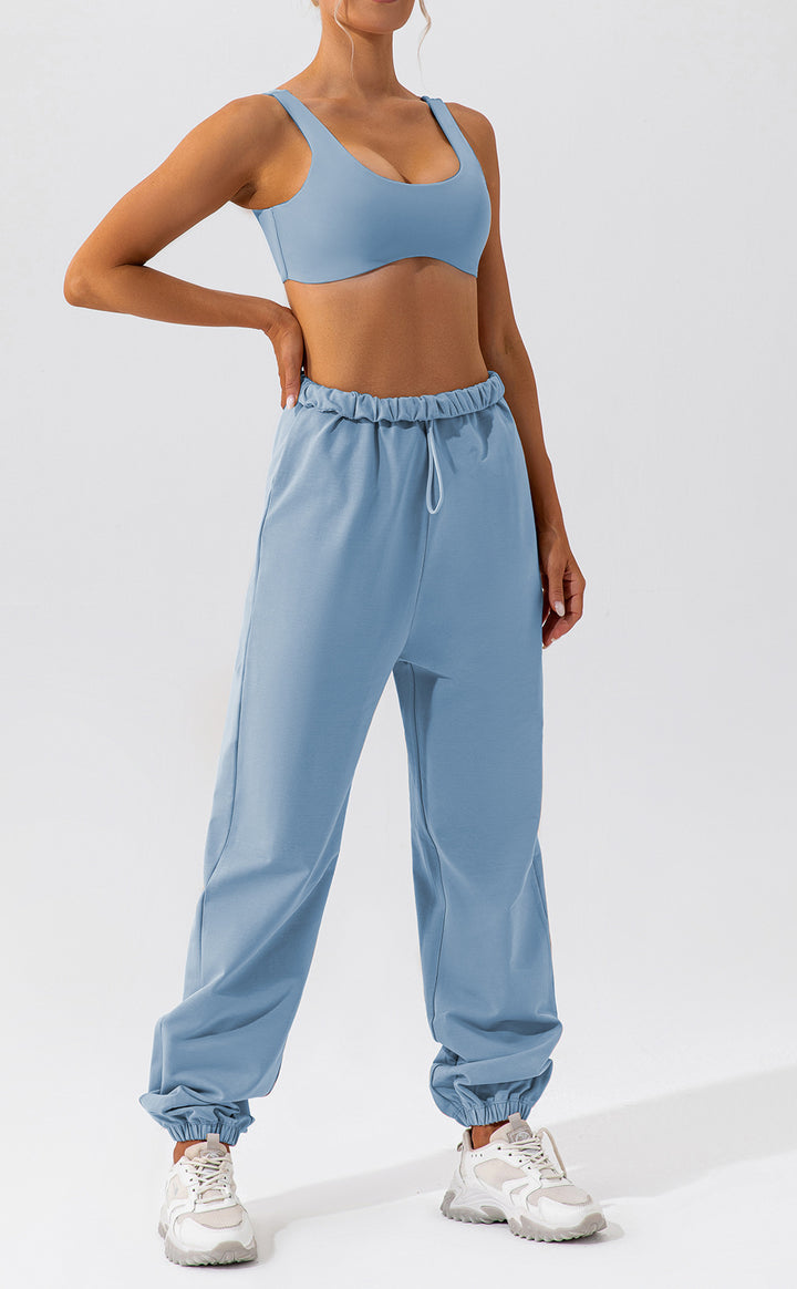 Spring Summer Girdle Loose Track Sweatpants Women Outdoor Dance Casual Trousers Office All Matching Straight Sweatpants Women