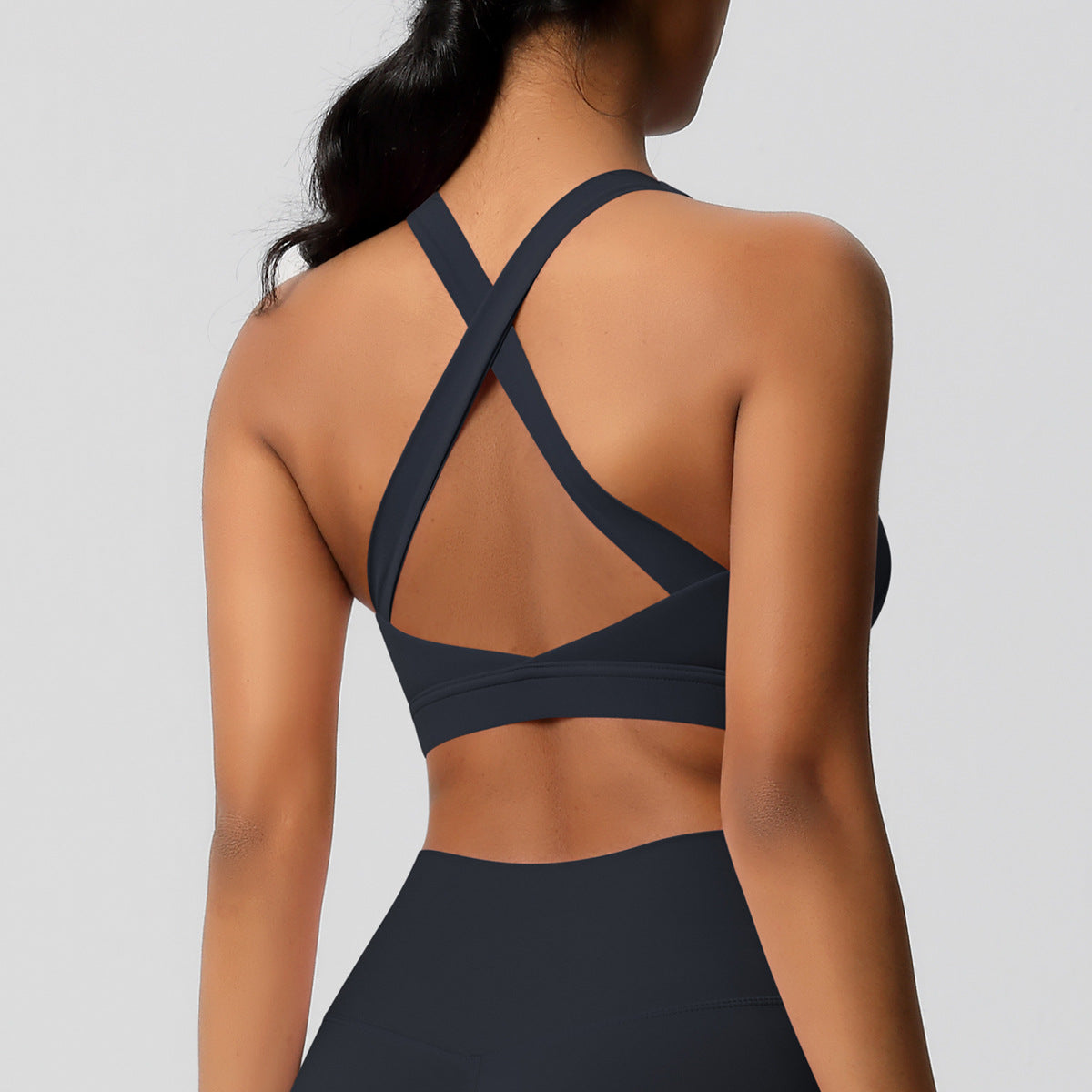 Cloud Sense Tight Yoga Vest Sports Underwear Shockproof High Strength Bra Pilates Running Outdoors Workout Clothes for Women