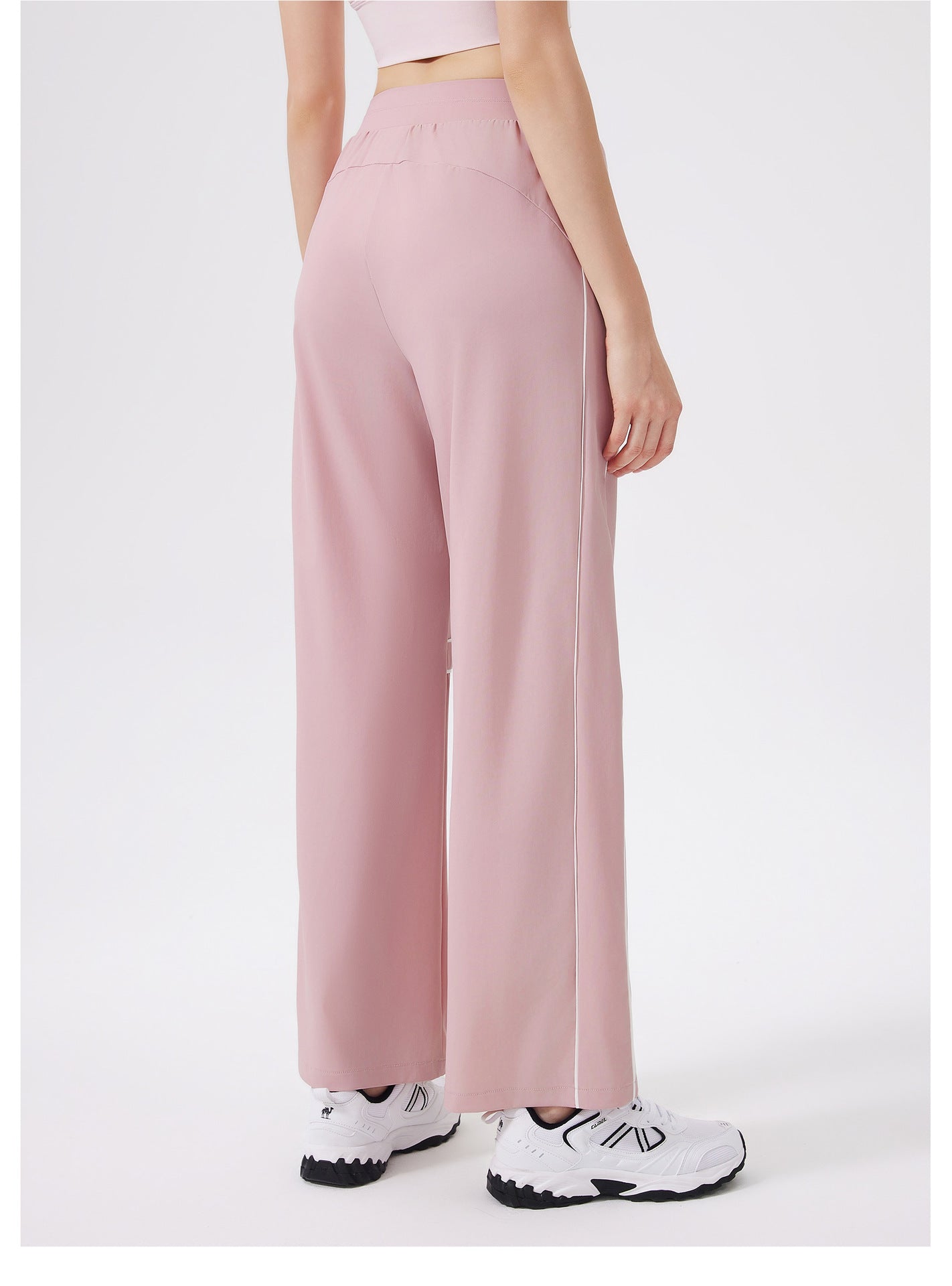 Quick Drying Sports Cool Pants Women Running Loose Fitted Figure Flattering Yoga Sun Protection High Waist Fitness Pants Outdoor