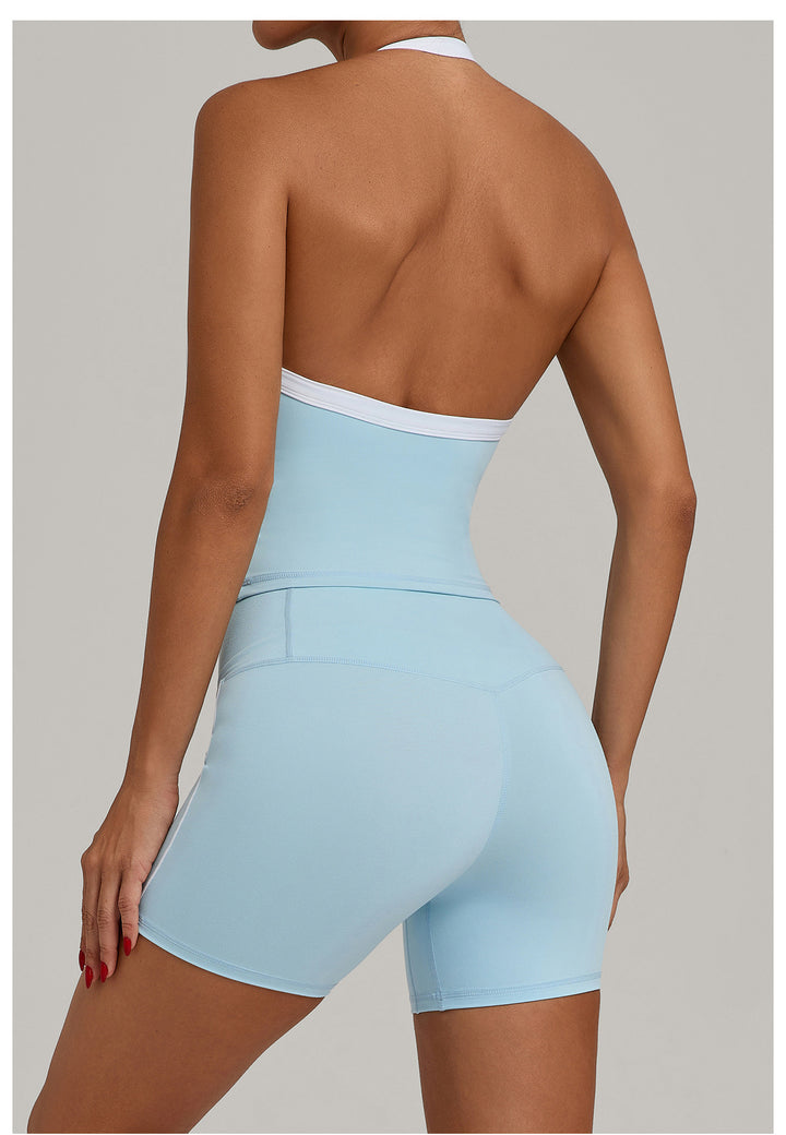 Tight Brushed Yoga Quick Drying Fitness Clothes Outdoor Running Sports Set Women