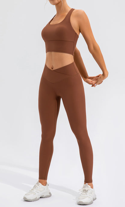 Yoga Pants Women Hip Lifting Outdoor Running Fitness Pants Elastic High Waist Workout Exercise Pants