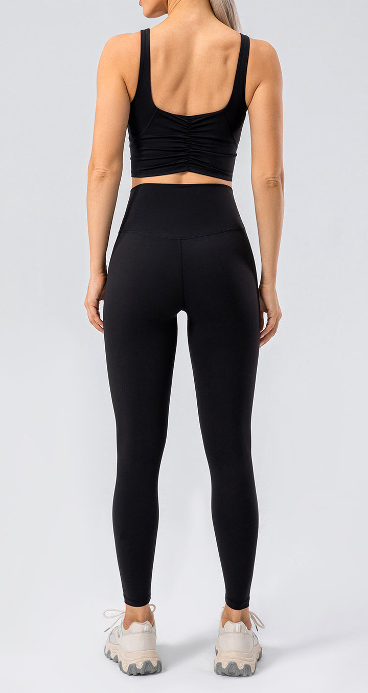 Yoga Pants Women Tight High Waist Hip Lifting Peach Exercise Workout Legging