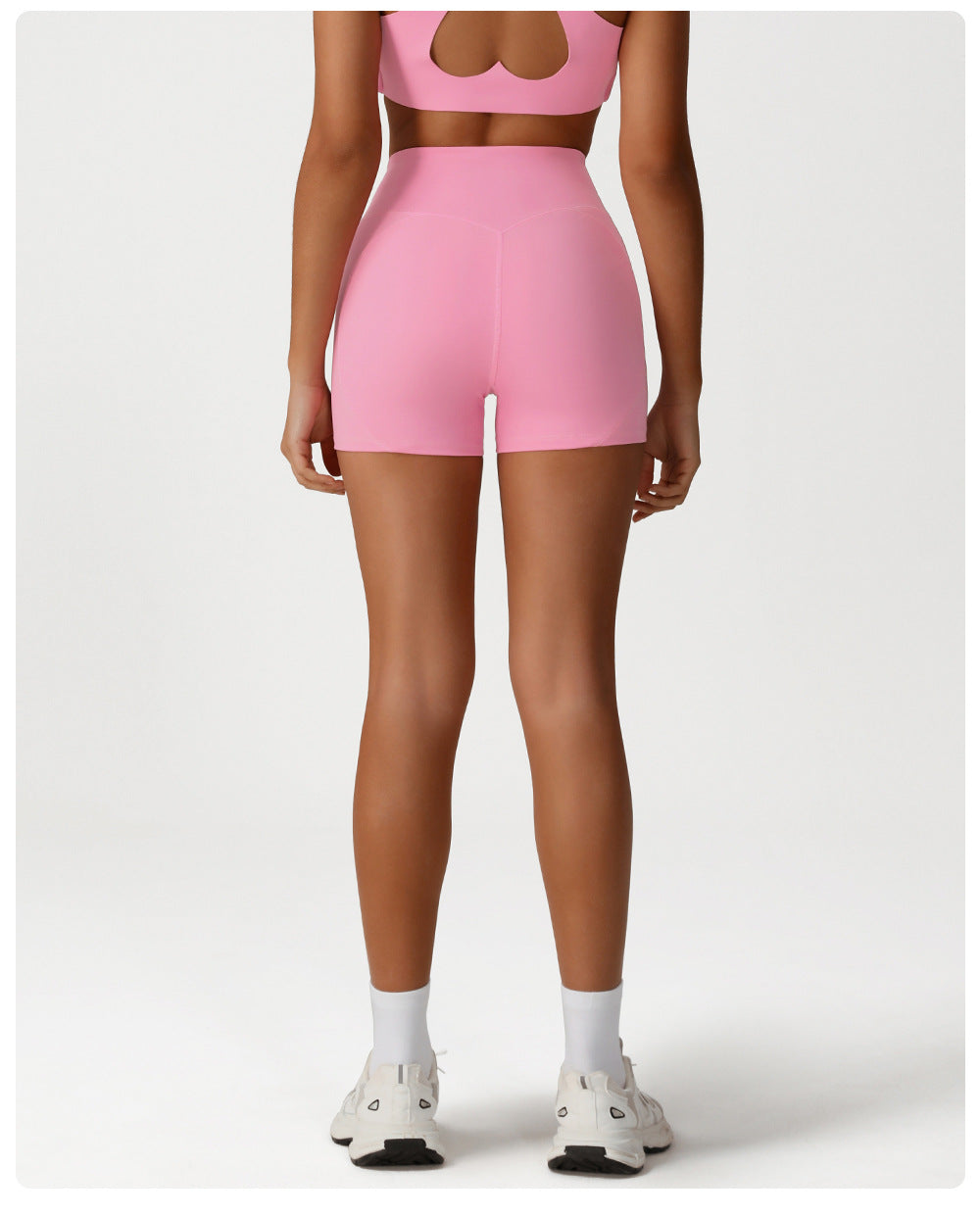 Peach Hip Lifting Sport Shorts Women Summer High Waist Outdoor Cycling Pants Quick Drying Belly Contracting Running Fitness Shorts