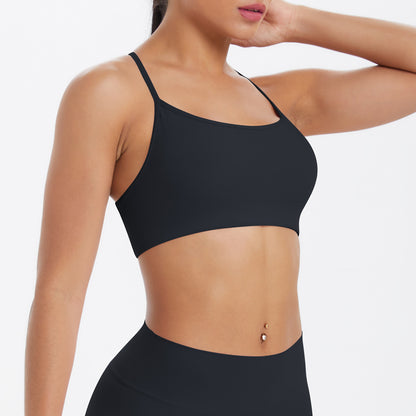 Underwear Push up Cross Sexy Beauty Back Strap Yoga Bra Running Workout Vest Sports