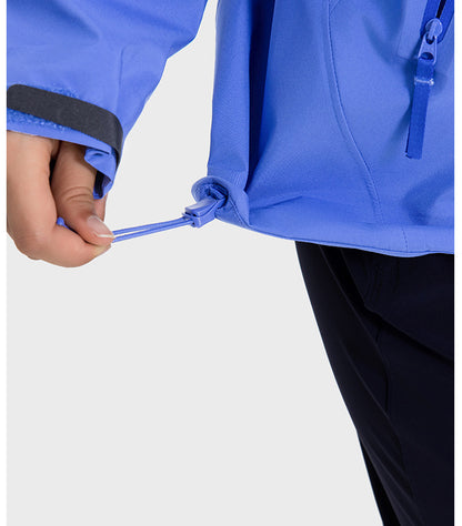 Big Brand Same YKK Zipper Windproof Waterproof Moisture Permeable Shell Jacket Multi Functional Mid Length Hooded Outdoor Mountaineering Clothing