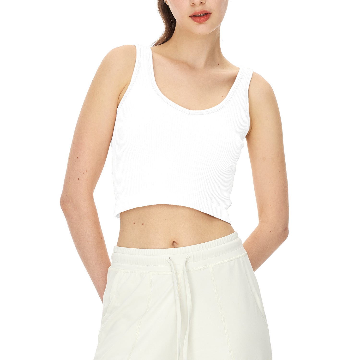 White without Chest Pad