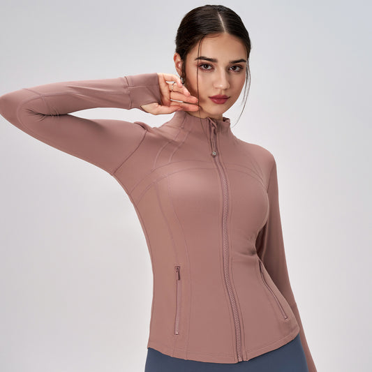 Sports Outdoor Long Sleeve Yoga Sports Women Coat Autumn