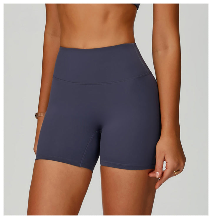Sollinarry Sports Shorts Sustainable Recycled High Waist Workout Shorts Women Outdoor Running Sports Yoga Pants