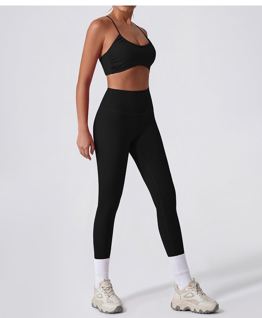 Yoga Pants Seamless Nude Feel Women Peach Hip High Waist Hip Lift Exercise Workout Pants Quick Drying Skinny Yoga Pants Women