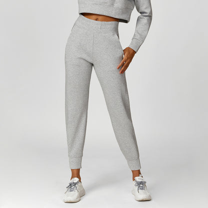 Shallow Flower Ash Sweatpants
