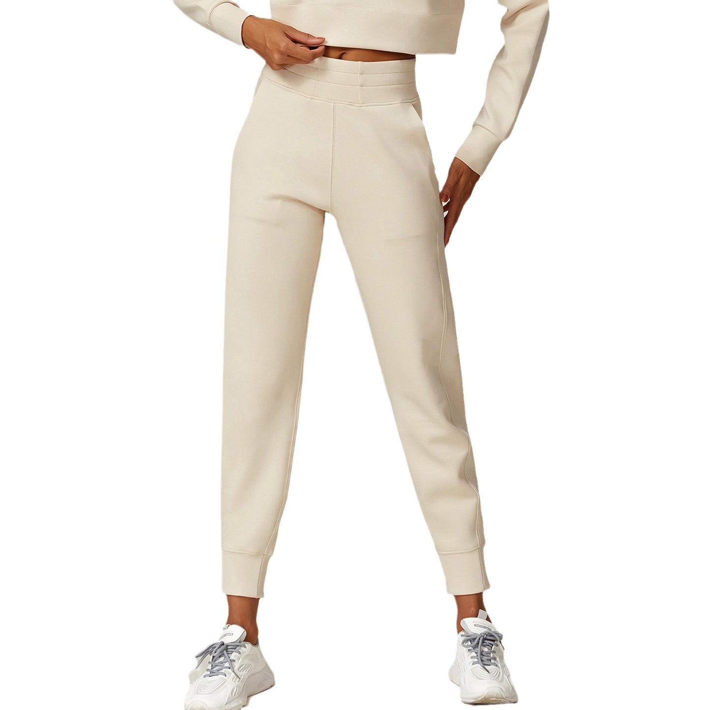 Autumn Winter Girdle Track Sweatpants Women Solid Color Loose Casual Trousers Women Outdoor Running Fitness Clothes