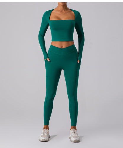 Hip Lifting Nude Feel Yoga Pants Women Body Shaping Belly Contraction Sports Running Fitness Pants Training Slimming Stretch Tights