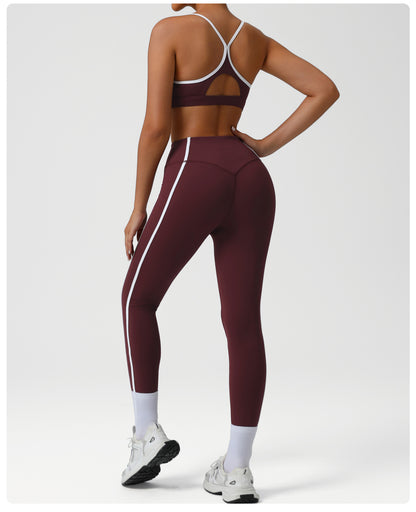 Nude Feel Quick Drying Sports Underwear Push up Beauty Back Yoga Bra Detachable Shockproof Running Workout Vest with Pad