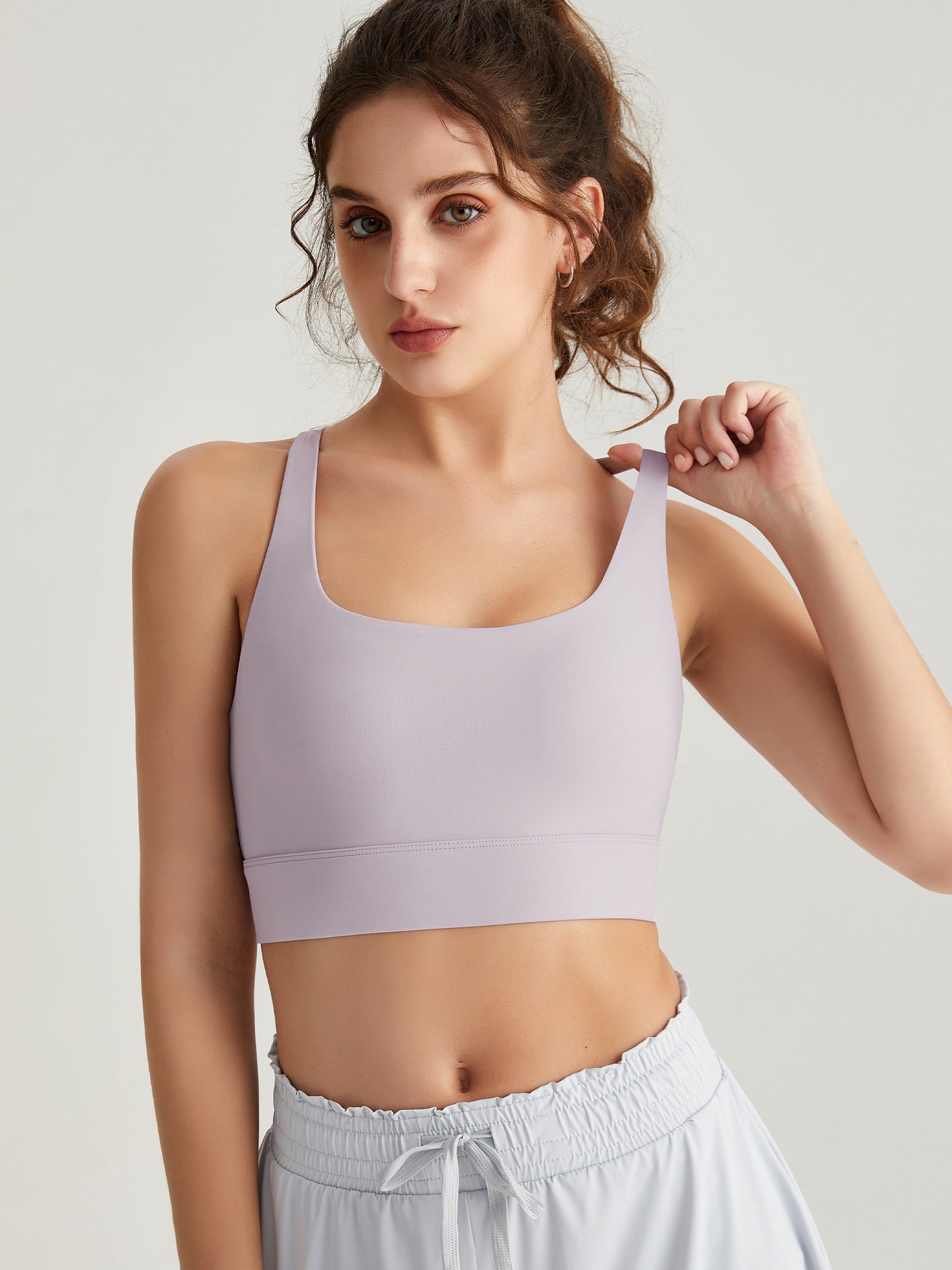 Sports Underwear Women Summer Shockproof Breathable Yoga Clothes Top