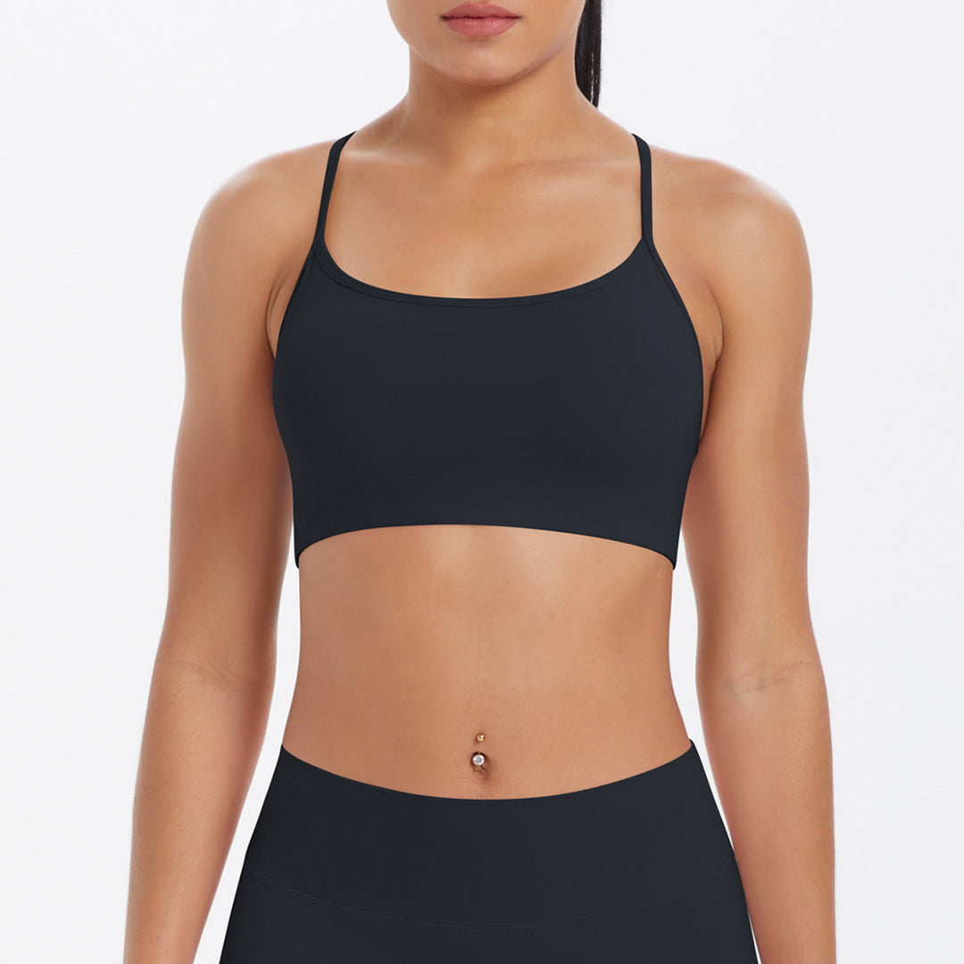 Underwear Push up Cross Sexy Beauty Back Strap Yoga Bra Running Workout Vest Sports