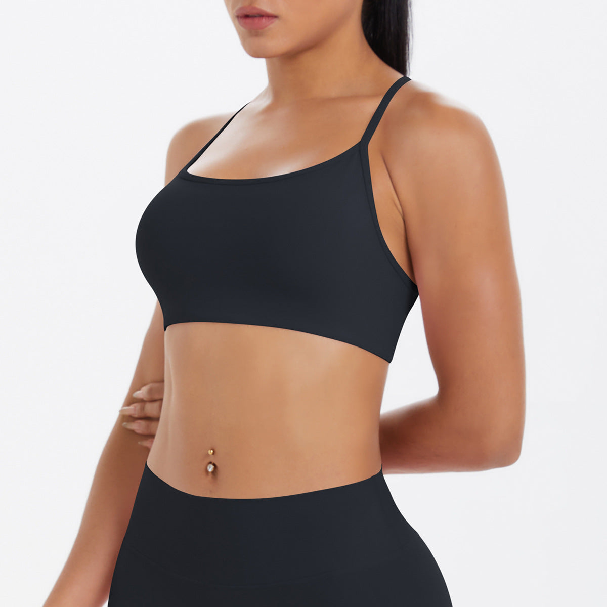 Underwear Push up Cross Sexy Beauty Back Strap Yoga Bra Running Workout Vest Sports