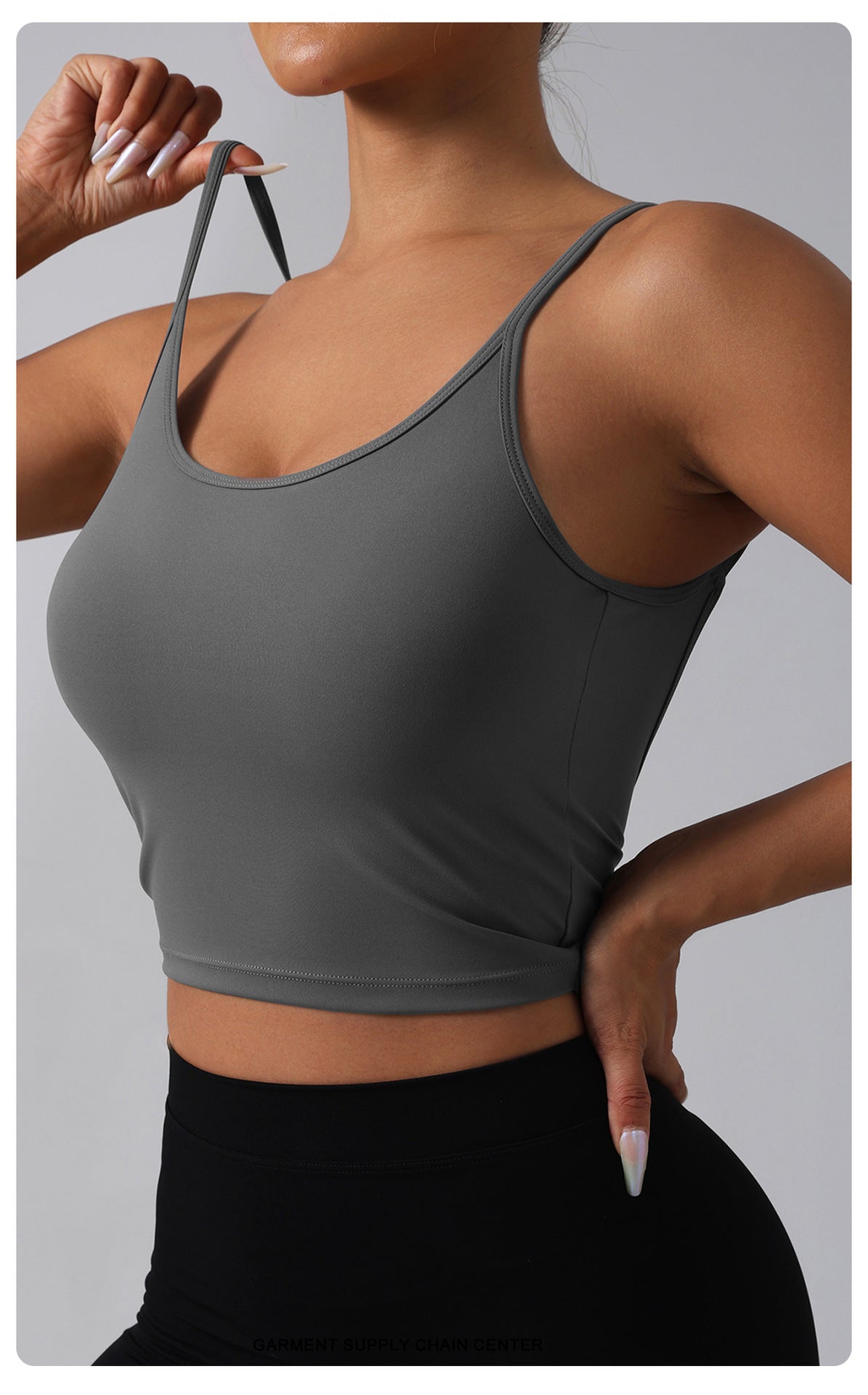 Beauty Back Bow without Cup Vest Women Yoga Sports Fitness Dance Vest