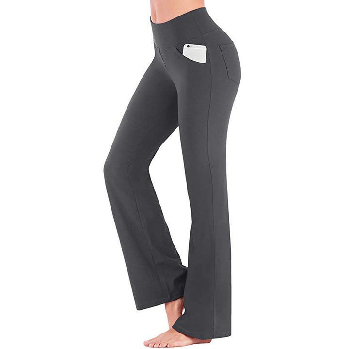 Wide Leg Pants High Waist Casual Girls Yoga Pants Plus Size