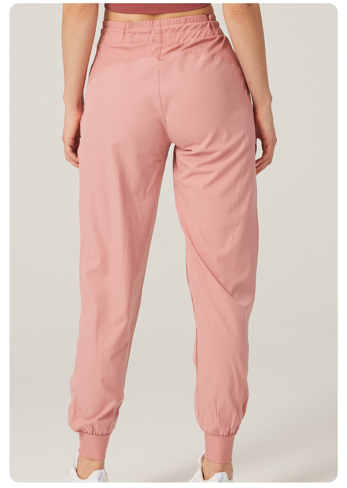 Breathable Loose Quick Drying Track Pants Women Slim Look Running Yoga Pants Cropped Casual Tappered Sweatpants