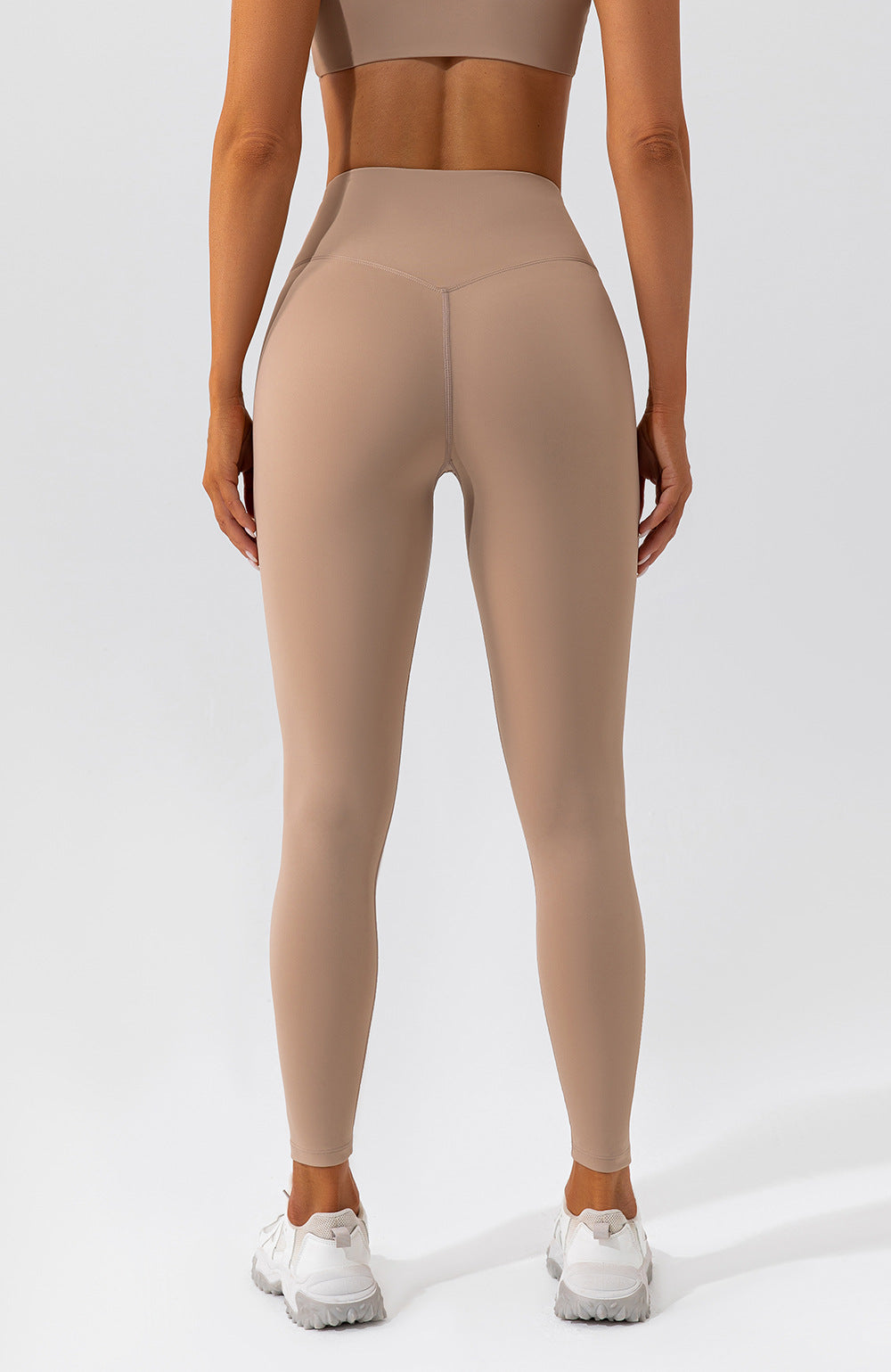 Spring Summer Nude Feel Yoga Pants Women Breathable Quick Drying Fitness Pants Hip Lifting Running Training Tight Sports Pants