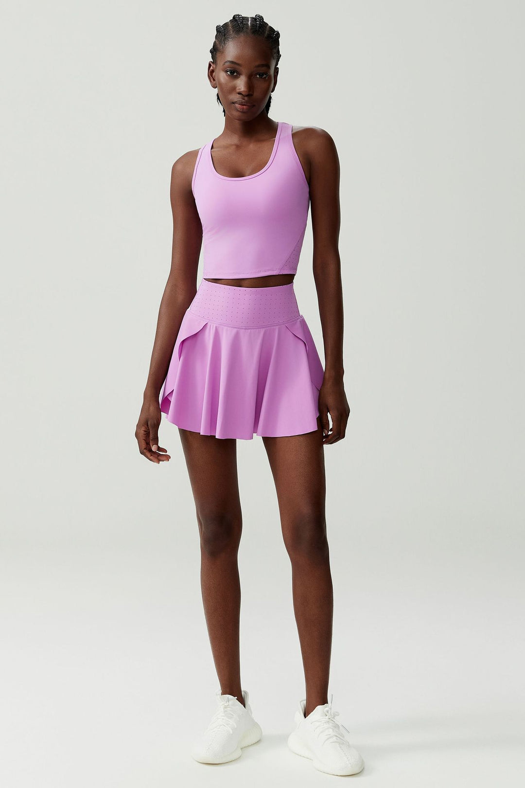 High Waist Tennis Skirt Women Anti Exposure Quick Drying Yoga Fitness Sports Skirt