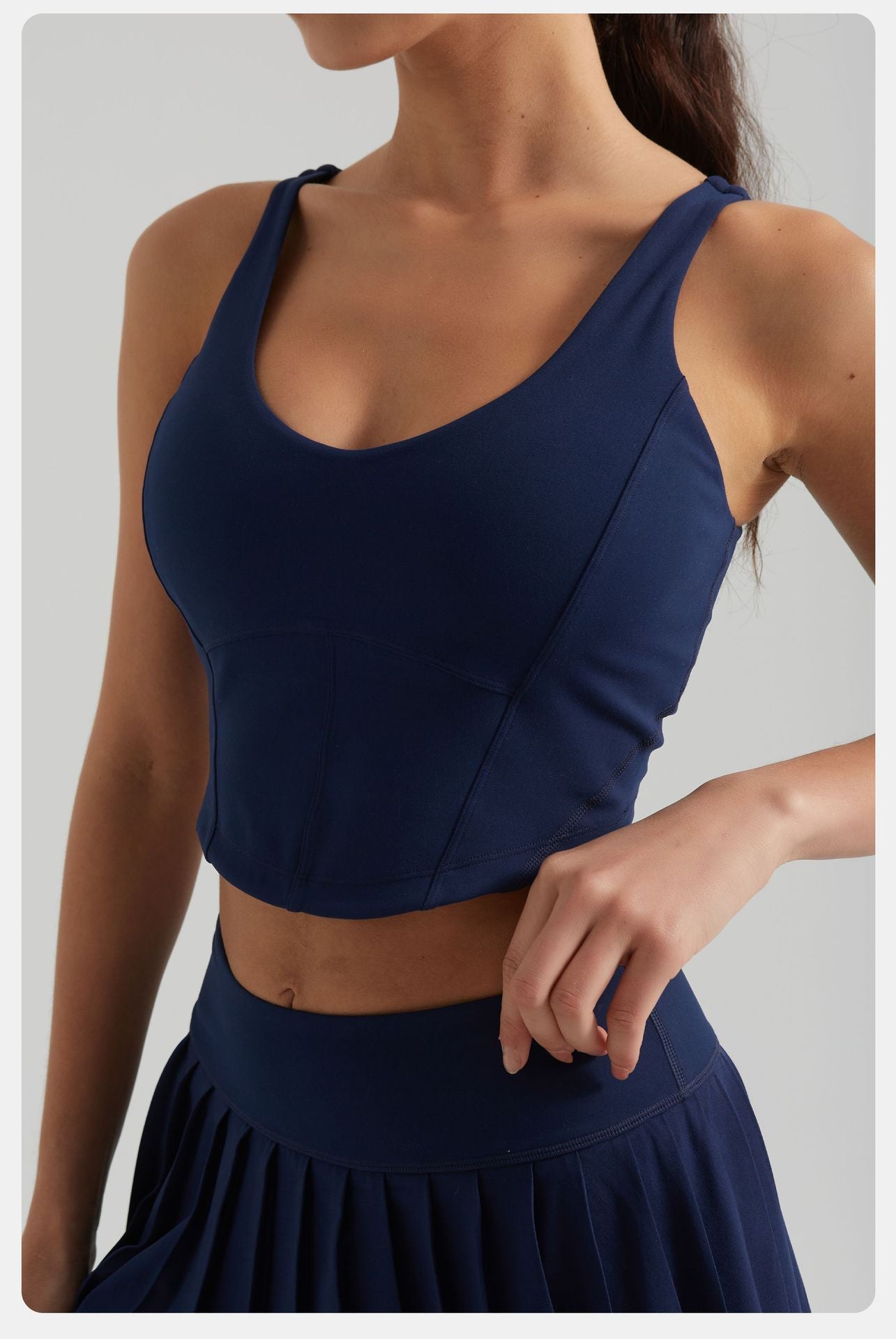 Beauty Back Sleeveless Fitness Yoga Wear Top Women