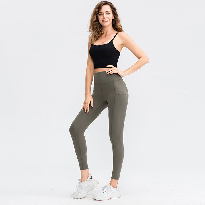 Yoga Vest with Chest Pad Women Fitness Exercise Breathable Yoga Clothes Spaghetti Strap Camisole Top
