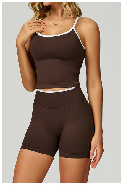 Yoga Exercise Vest Outdoor Running Workout Underwear