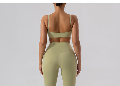 High Waist Tight Hip Raise Yoga Pants Nude Feel Sports Pants Pilates Running Compression Quick Drying Outerwear Fitness Pants