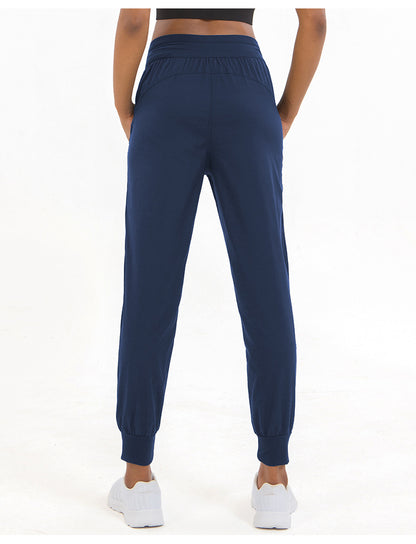 Arrival Running Casual Sports Trousers Ankle-Tied Breathable Quick-Drying Fitness Yoga Trousers