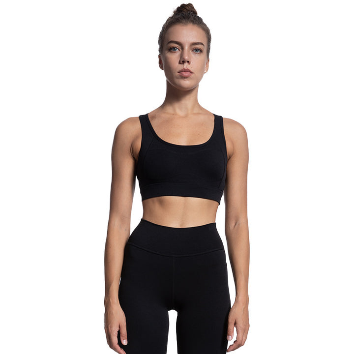 Tight Fitness Yoga Clothes Women Y Type Beauty Back Exercise Bra High Waist Hip Lift Fitness Pants Yoga Clothes Suit