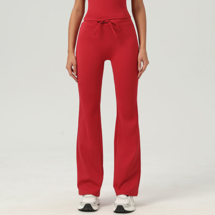 Flaming red