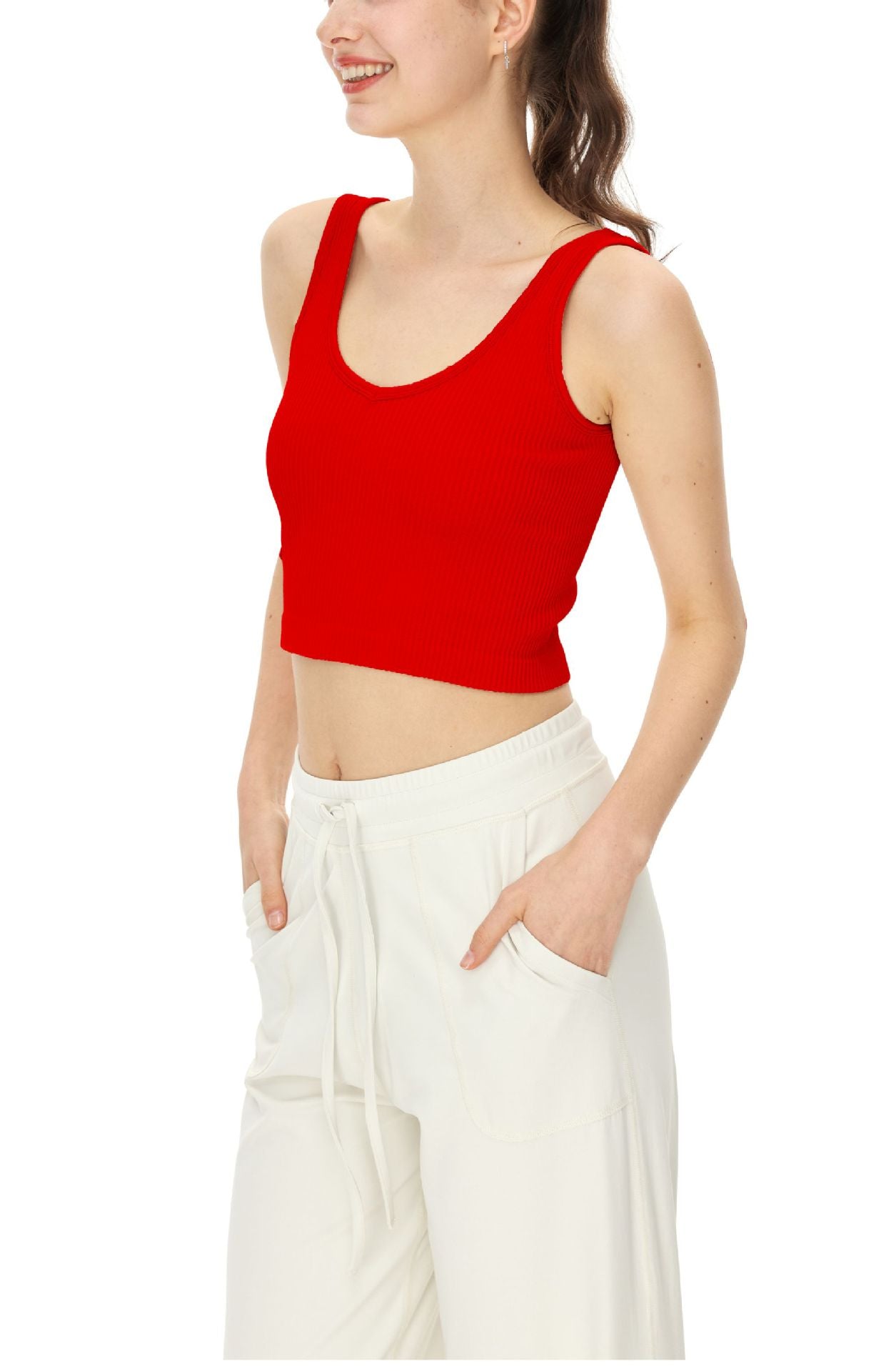 Seamless Running Yoga Bra Women Fitness Training Sports Underwear High Elastic Workout Top