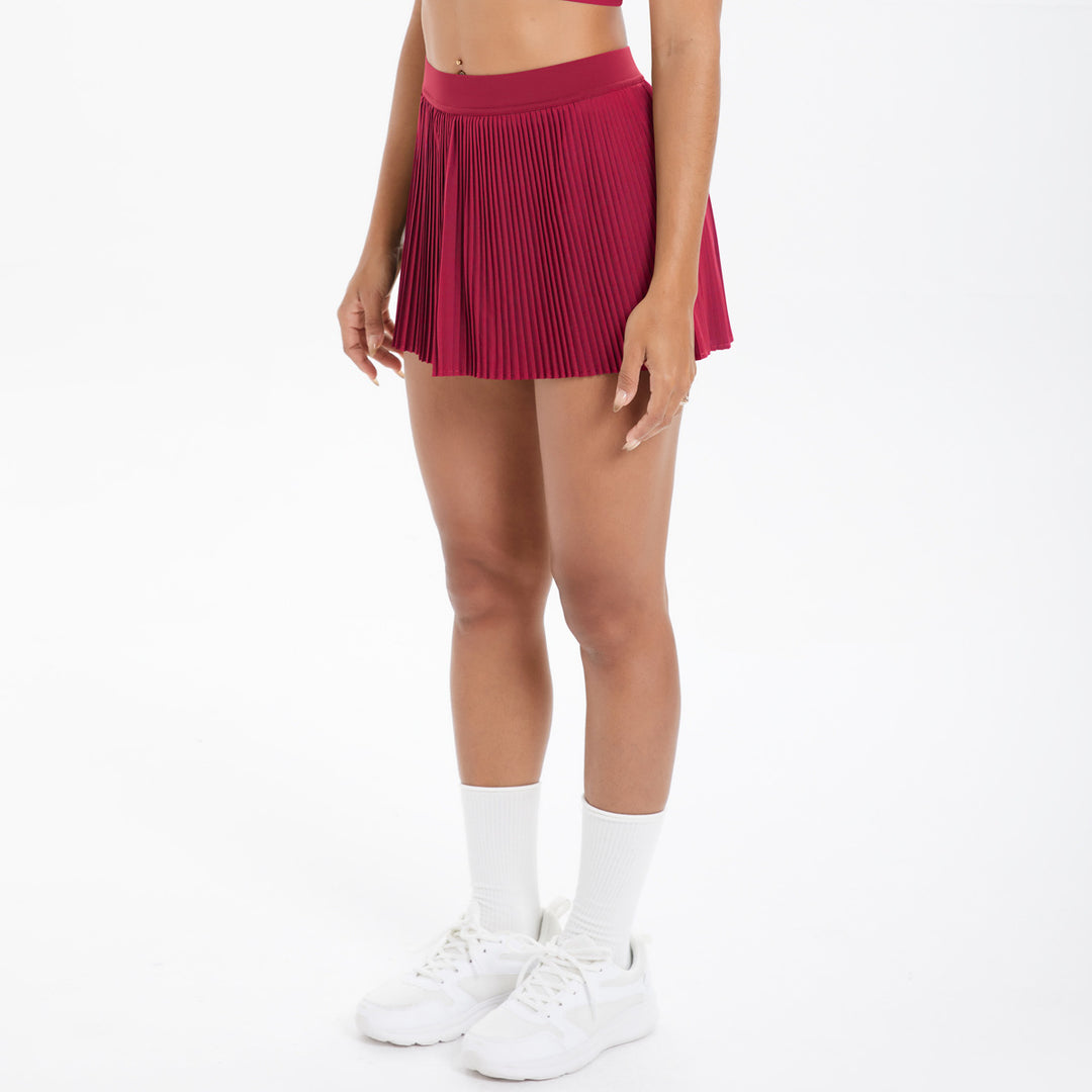Cloud Sense Breathable Sports Skirt Thigh Length Slimming Outdoor Fitness Tennis Skirt Anti Exposure Shorts Yoga Skirts