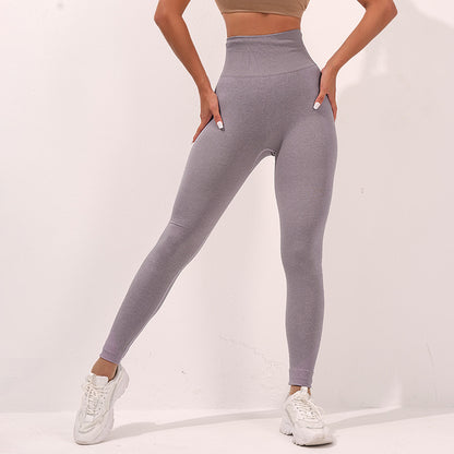 Fitness Clothes Women Autumn Yoga Peach Hip Pants Outer Wear Underwear Sports Nude Feel Yoga Ninth Pants