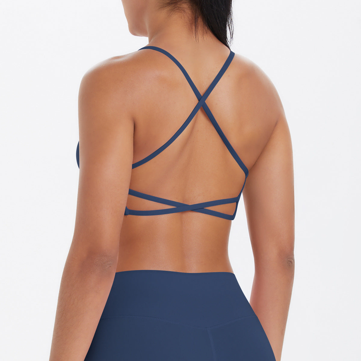 Underwear Push up Cross Sexy Beauty Back Strap Yoga Bra Running Workout Vest Sports