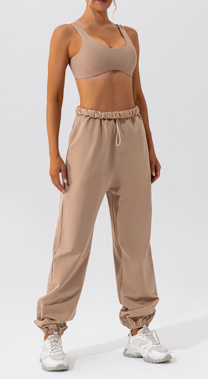 Spring Summer Girdle Loose Track Sweatpants Women Outdoor Dance Casual Trousers Office All Matching Straight Sweatpants Women