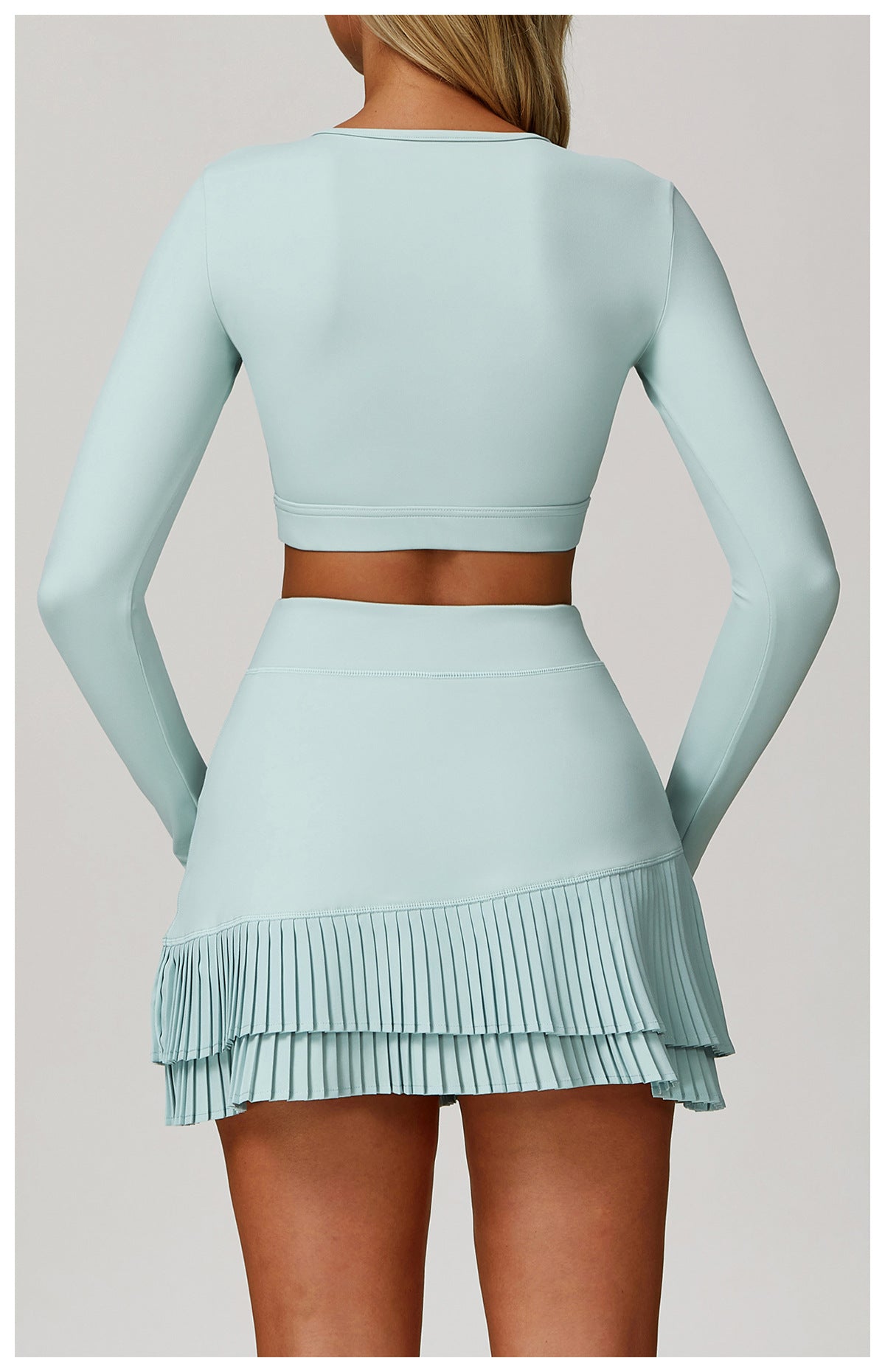 Tight Yoga Long Sleeve Shockproof Sports Hollow Out Cutout T shirt Running Workout Yoga Top