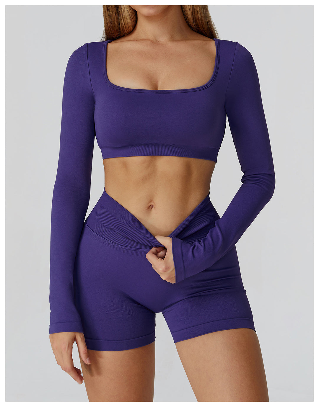 Yoga Long Sleeve Women Sports Running Fitness Clothes