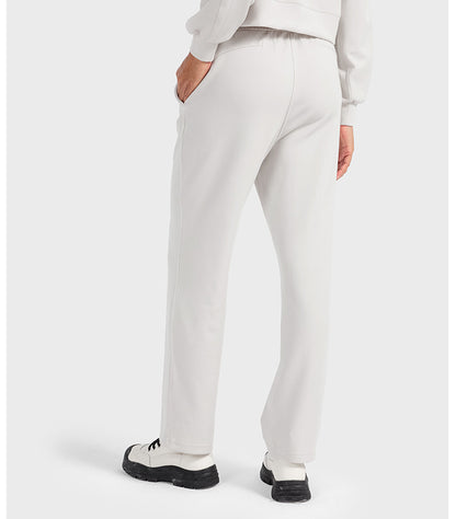 Autumn Winter Air Layer Skin Friendly Casual All Match Track Sweatpants Quick Drying Loose Drooping Straight Sports Pants Women