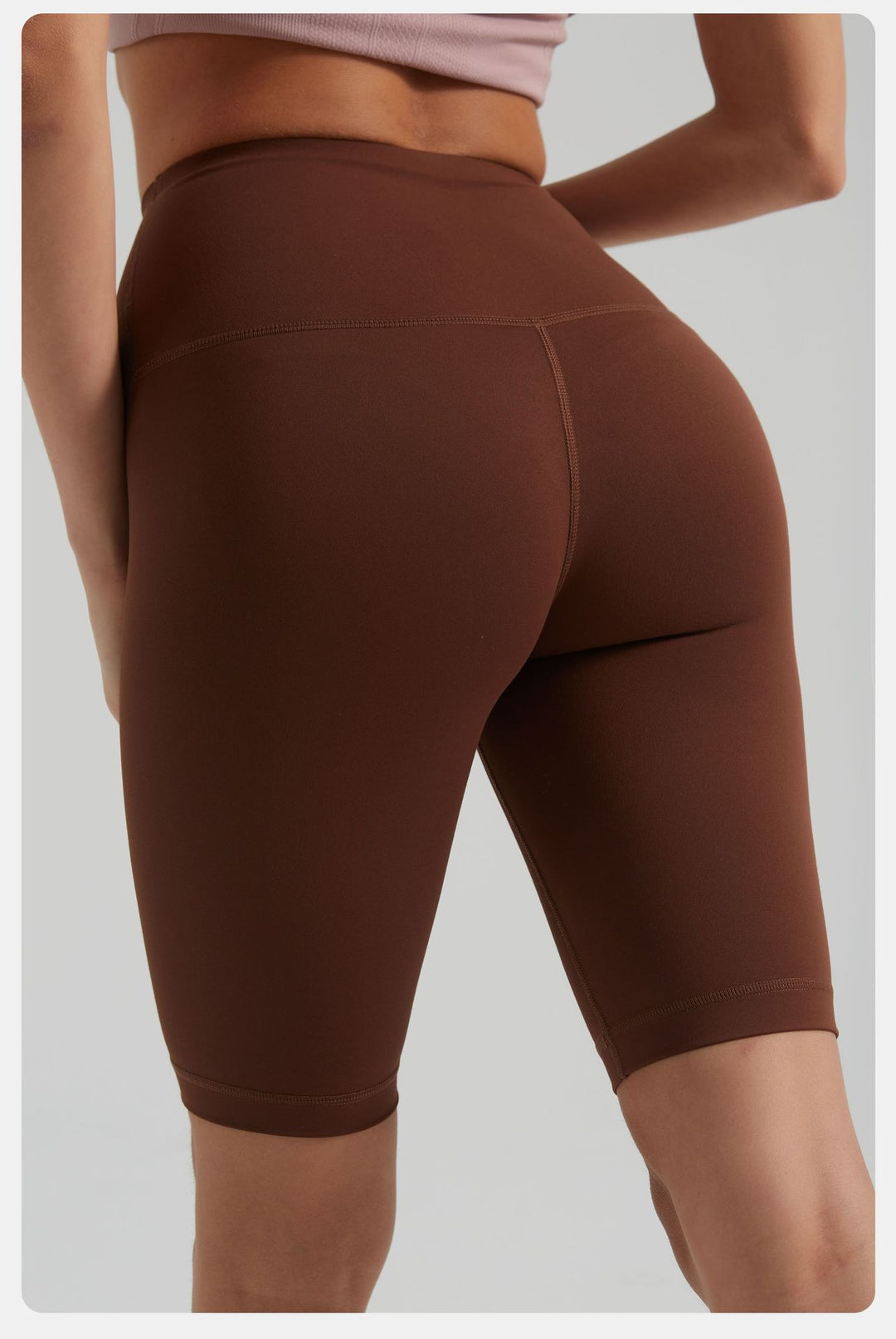 Nude Feel Yoga Shorts Women Hip Lift Quick Drying Sports Fitness Cycling Pants Outer Wear Tight High Waist Five Points Yoga Pants Women